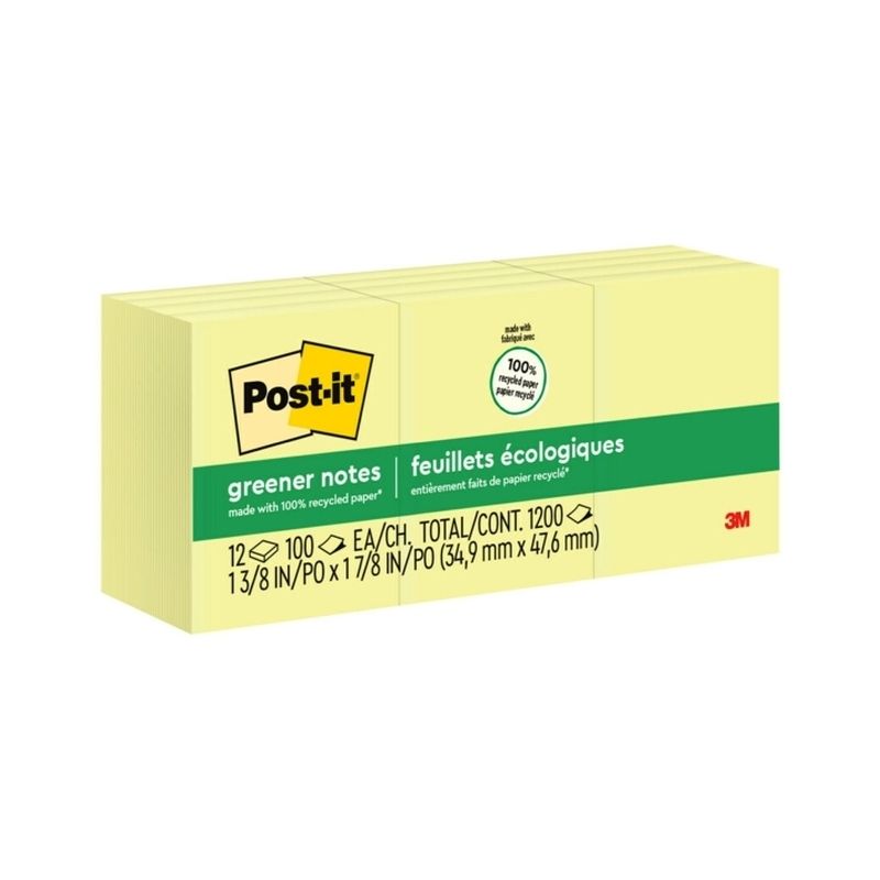 P-i Note 653-RP Ylw 35X48 PK12, image 1 of 2