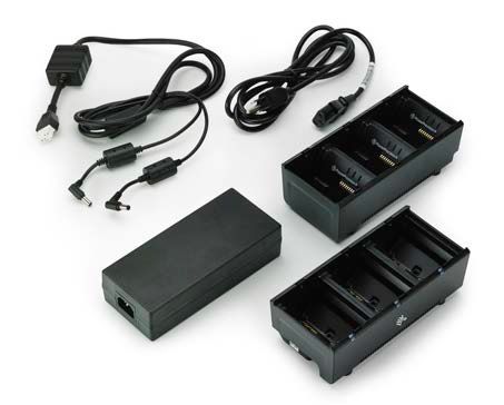 Zebra Dock Batt Charger 6-BAY QLN/ZQ5XX/ZQ6XX