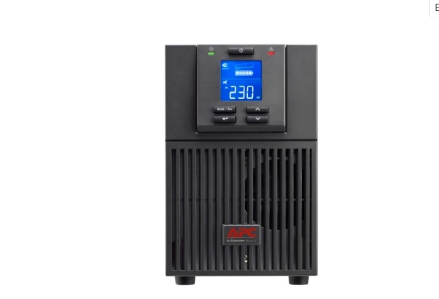 Apc Easy Online Ups (srv), 2000VA, 230V,TOWER, IEC(4), Lcd, Smart Slot, 2YR Wty, image 1 of 4