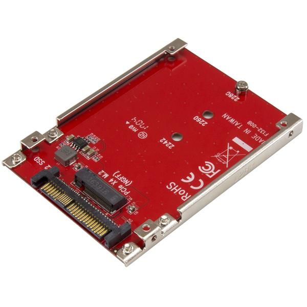 Startech M.2 TO U.2 Adapter, for M.2 Pcie Nvme Ssd, 2YR, image 1 of 7