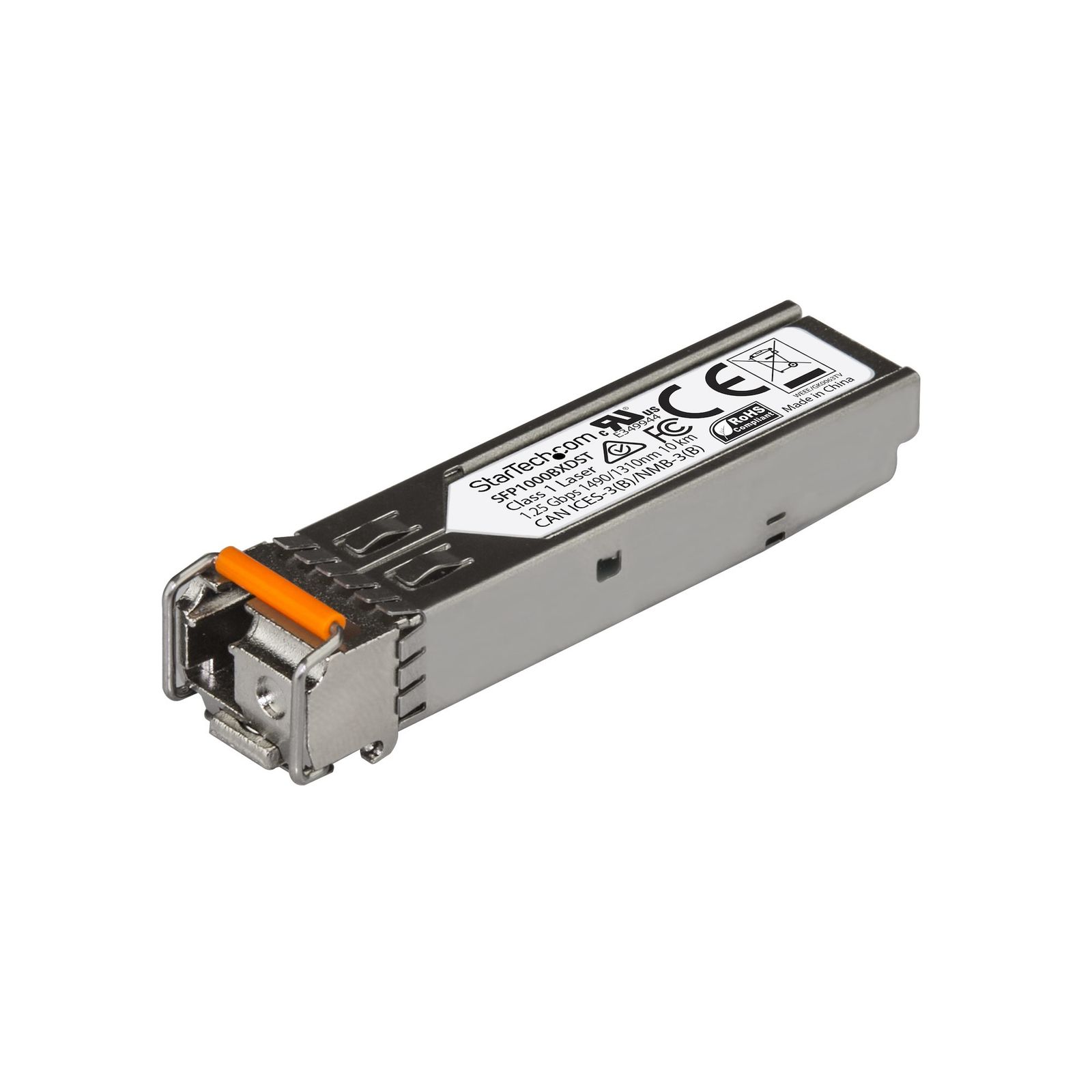 Startech Msa Uncoded Sfp - 1GBE Bidi Smf Sfp Transceiver Module, Ltw, image 1 of 3