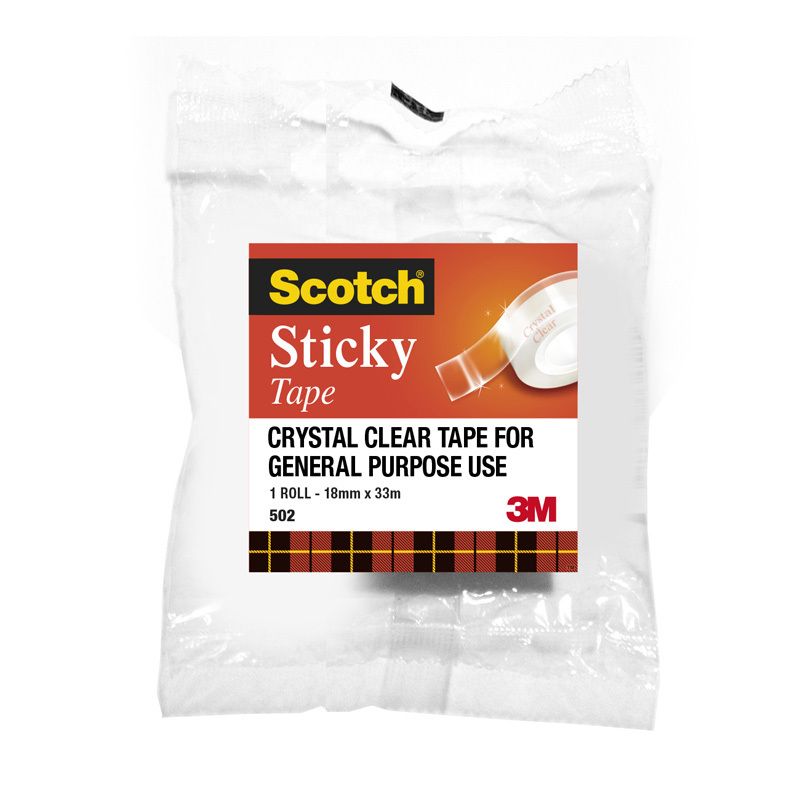 Scotch ST Tpe 502 18MMX33M BX8, image 1 of 4