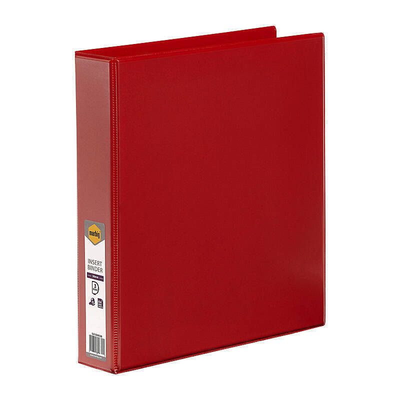 Mbg I/bndr C/v A4 3DR 38MM Red
