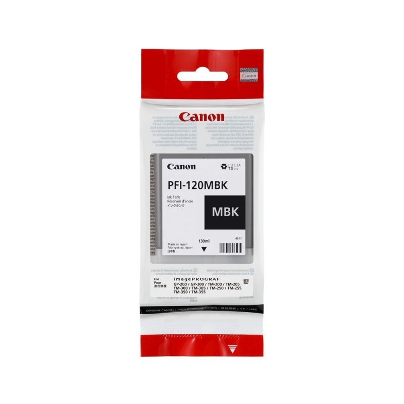 Canon PFI120 Matte Black Ink, image 1 of 2