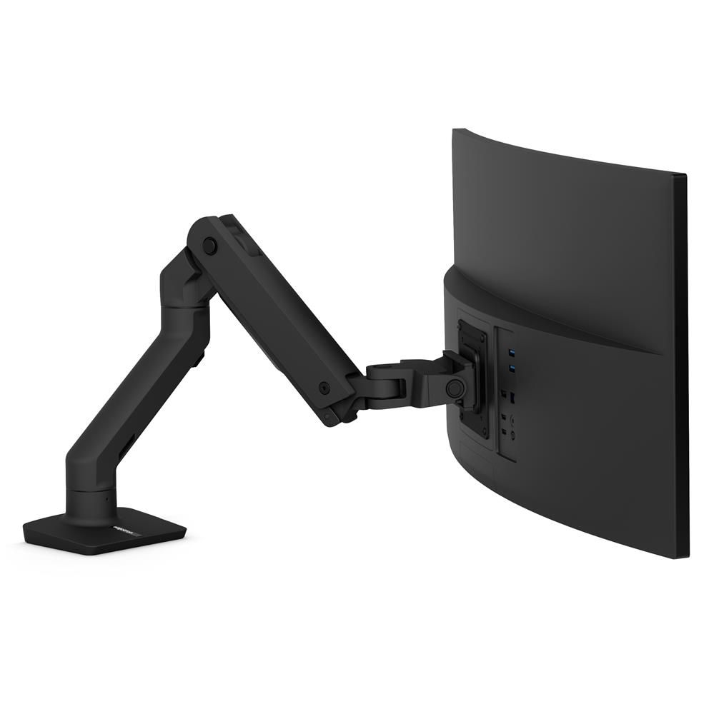 Ergotron HX Desk Monitor Arm Blk