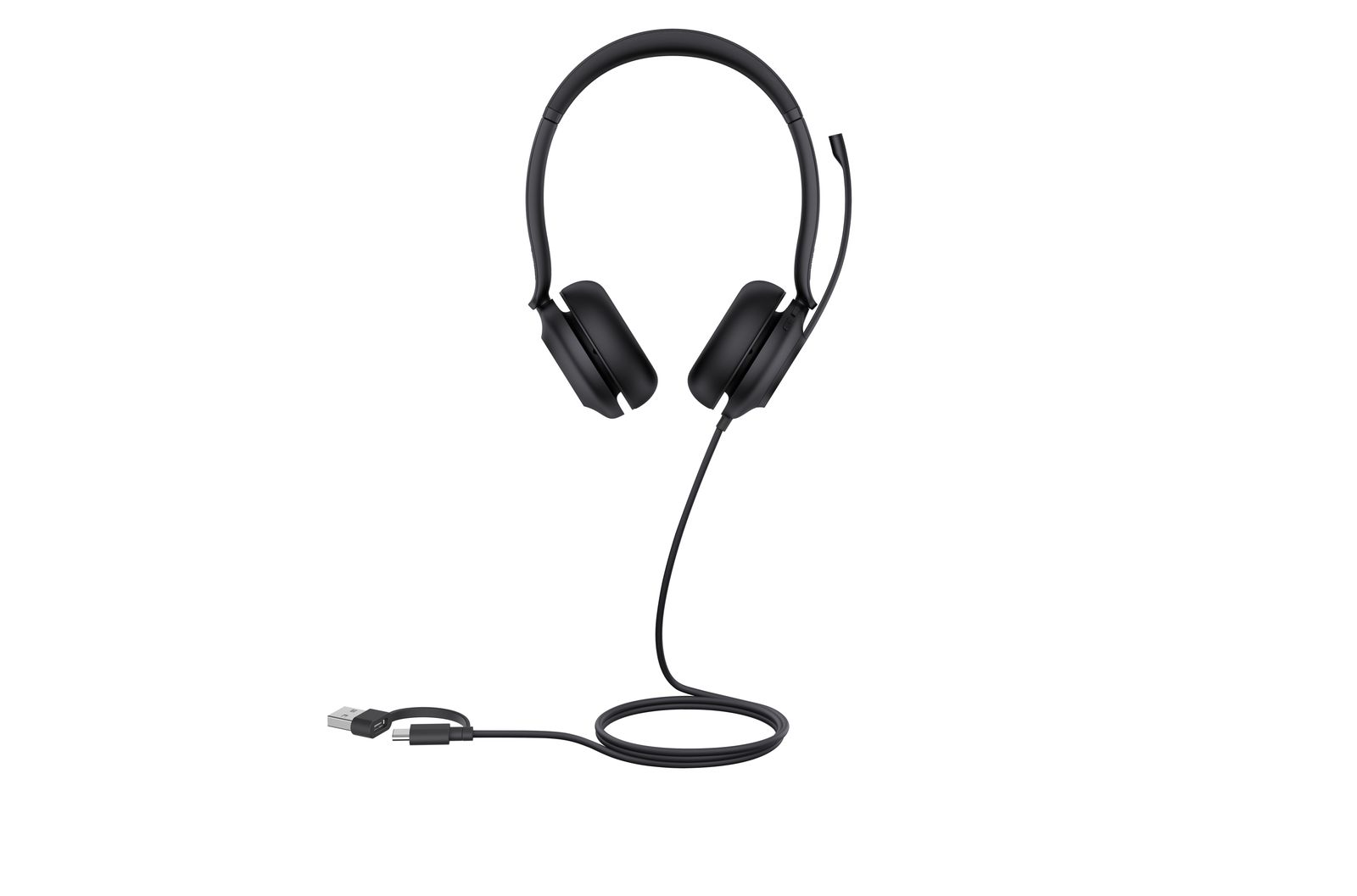 Yealink (UH35) Wired UC Stereo Headset,noise Cancelling Mic,c/a Adapter -project Base Only, image 1 of 5