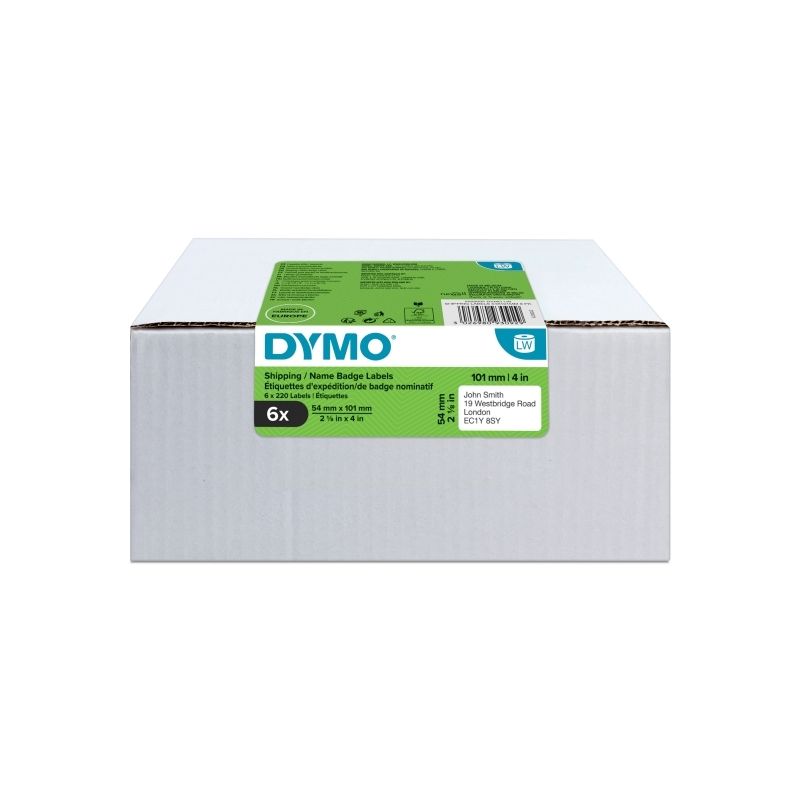 Dymo LW Ship Lbl 54X101M PK6