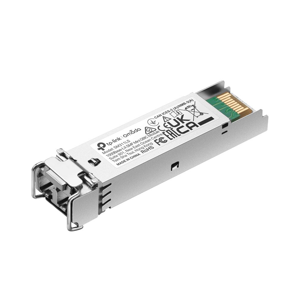 Tp-link Omada Minigbic Sfp Module, Single Mode, 20KM, 3YR