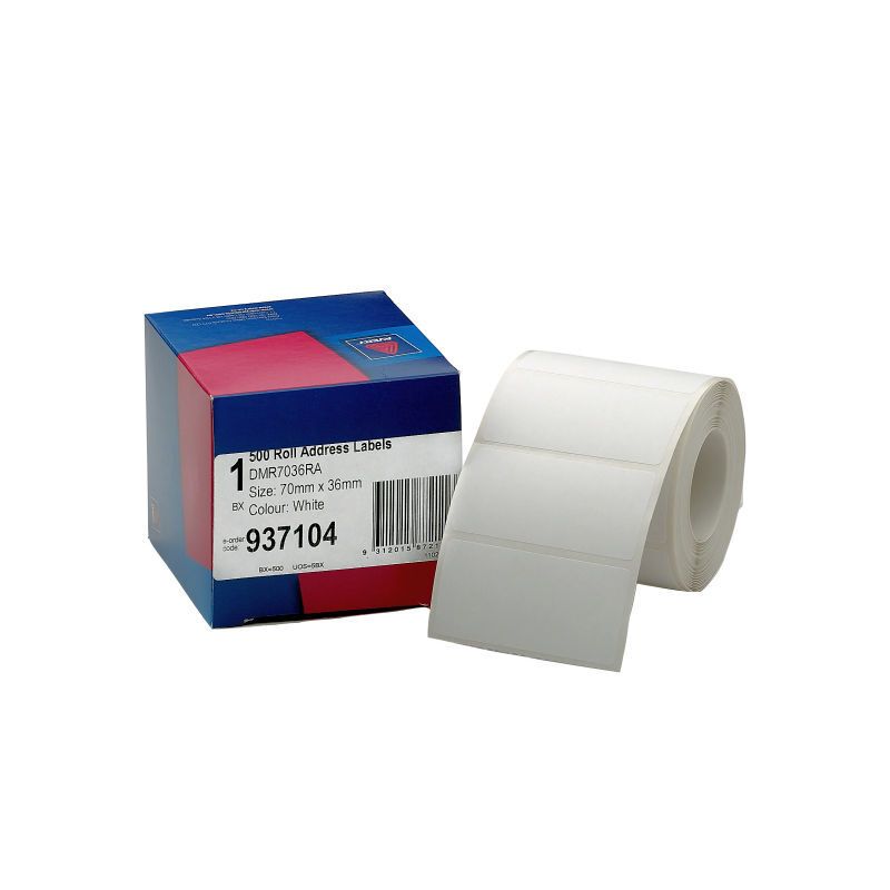 Avery Disp Address 70X36 RL500
