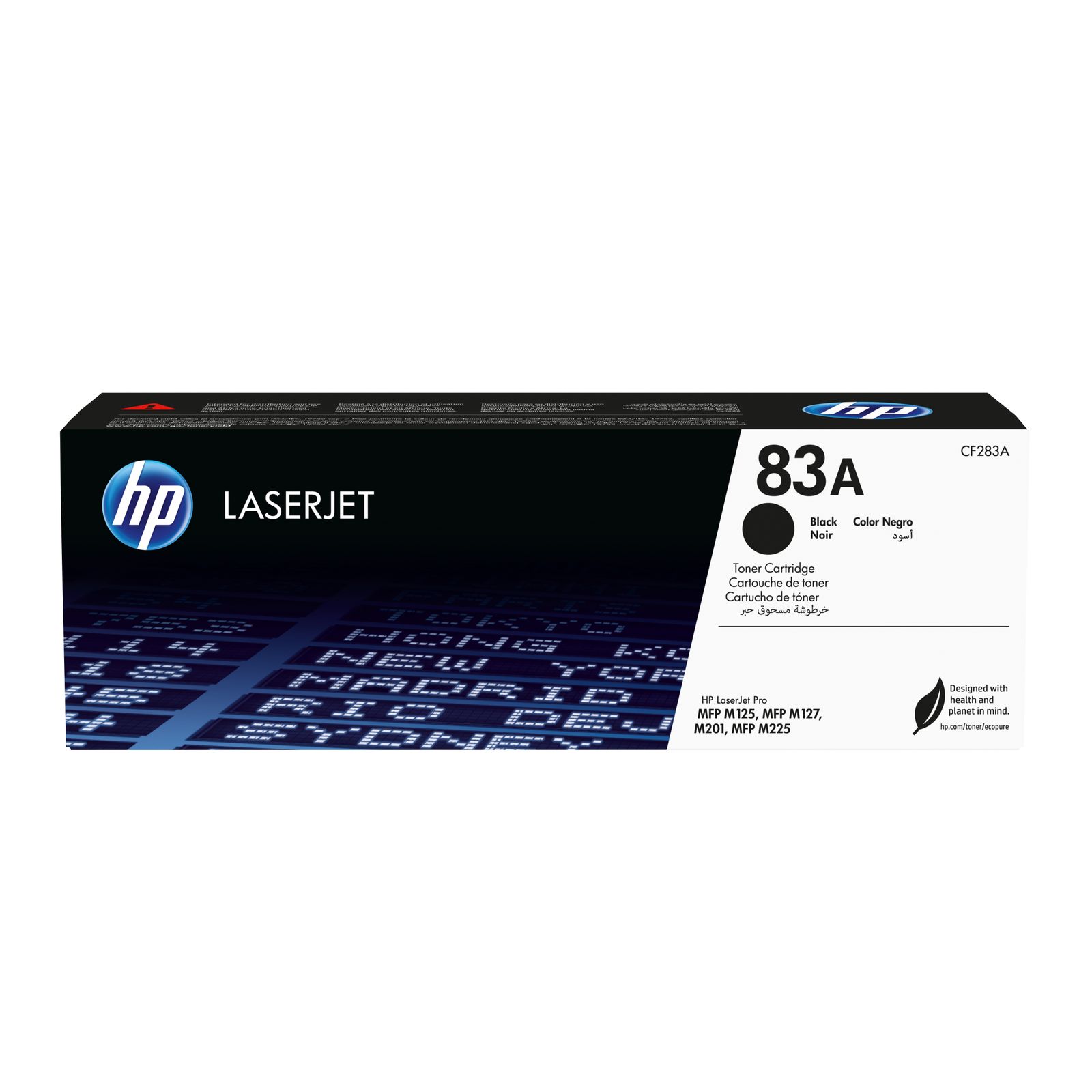 HP CF283A #83A Black Toner Cartridge (1,500 Yield), image 1 of 11