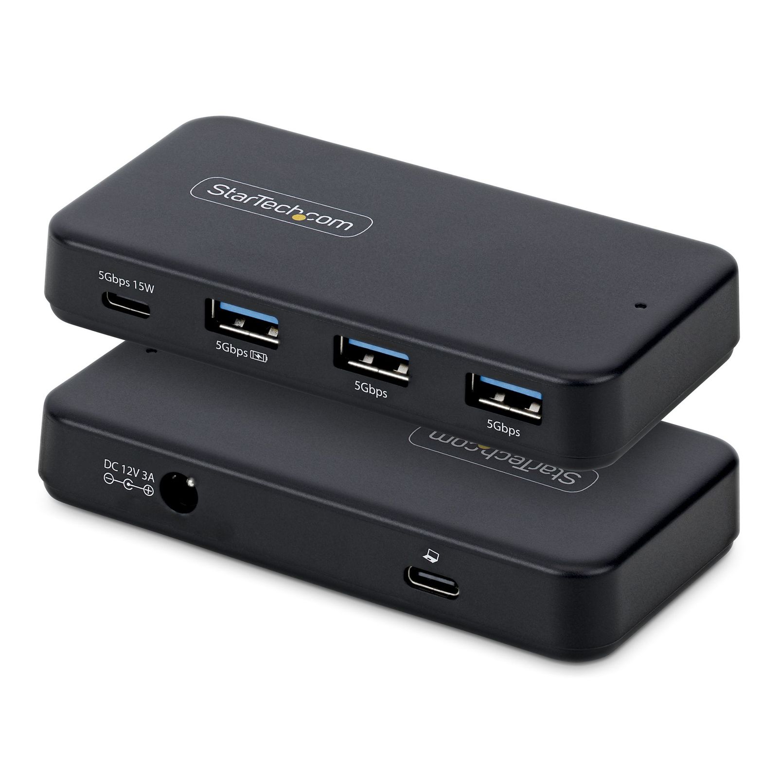 Startech.com 4-PORT Usb-c & Usb-a Hub, 5GBPS, Self-powered, Mac & Windows, 2 YR, image 1 of 11