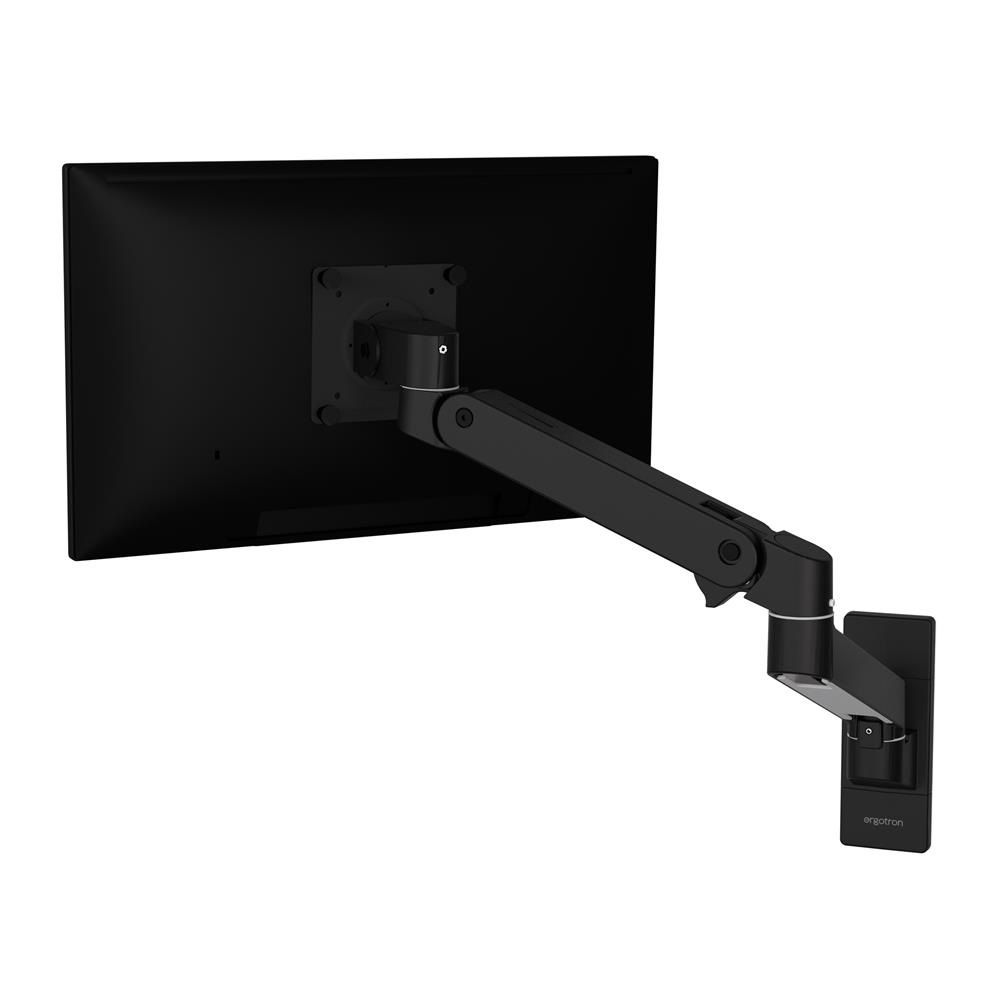 Ergotron LX Pro Arm Single Display Wall-mnt Blk