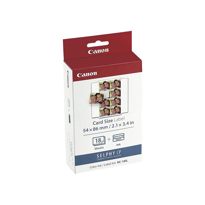 Canon KC18IL Ink & Label PK