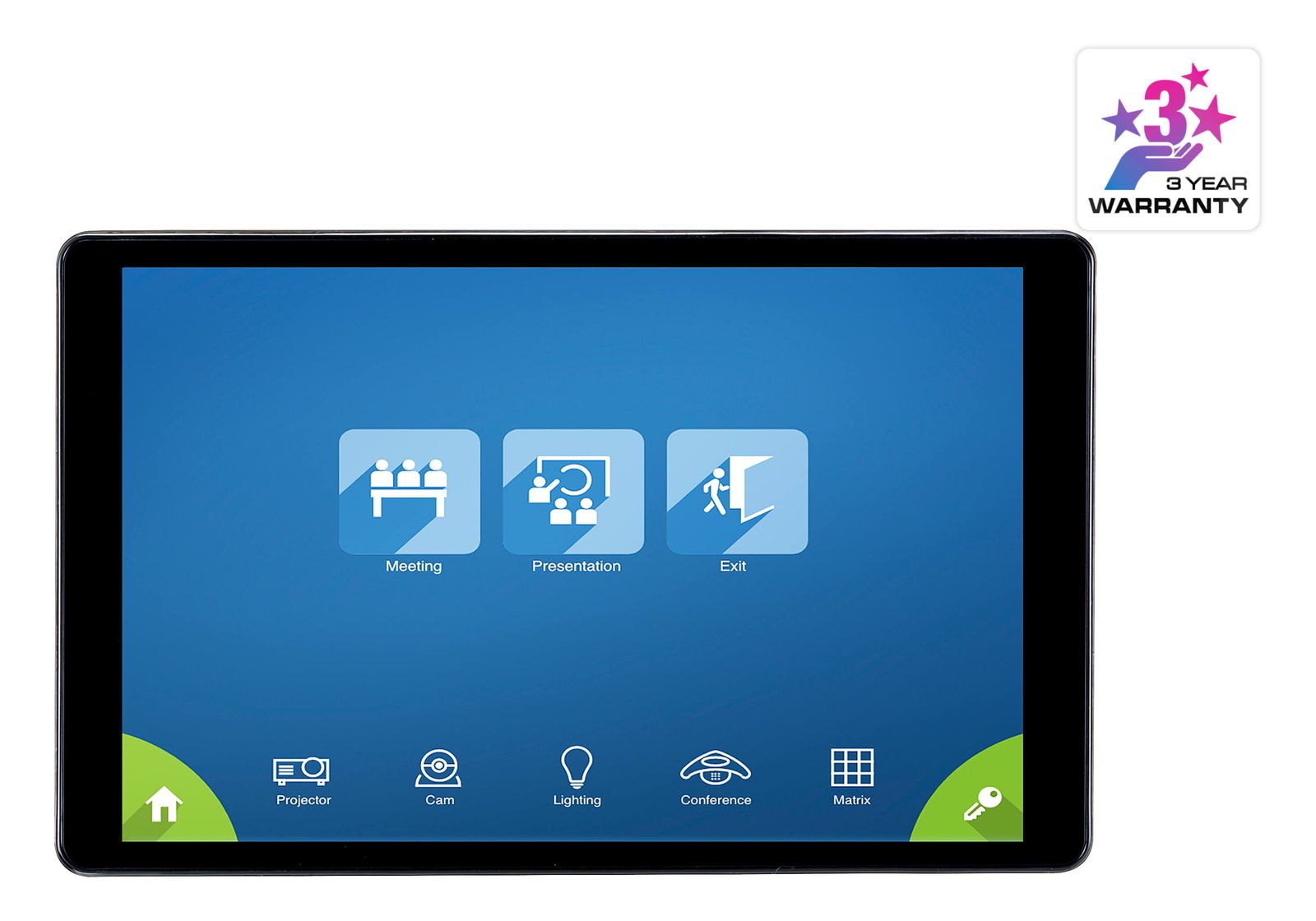 Aten 8" Touch Panel with Narrow Bezel Design, image 1 of 7
