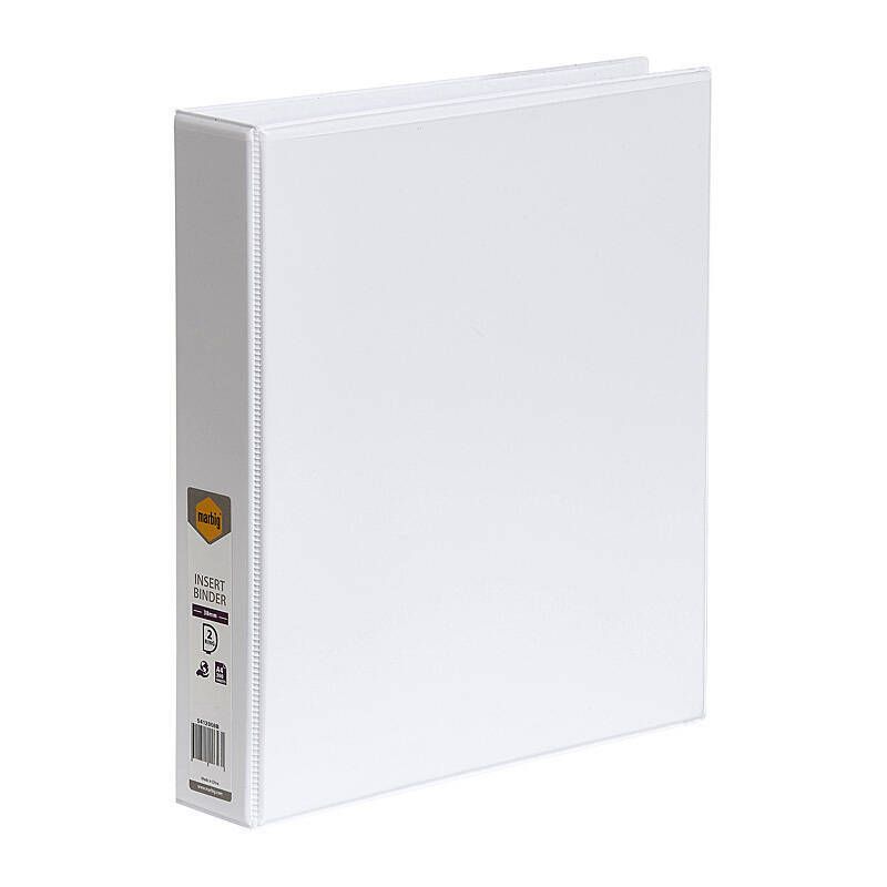 Mbg I/bndr C/v A4 2DR 38MM Wht