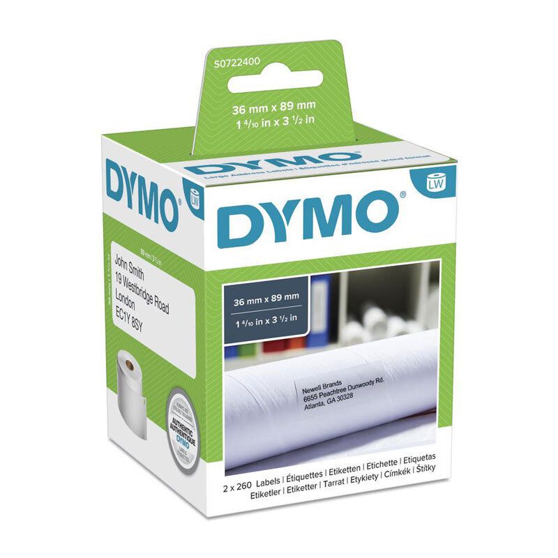Dymo LW Addresslab 36MM X 89MM, image 1 of 2