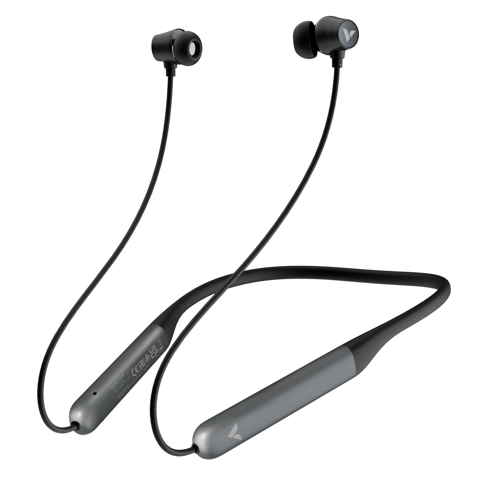 Trusound Anc Neckband Earbuds - Black, image 1 of 6