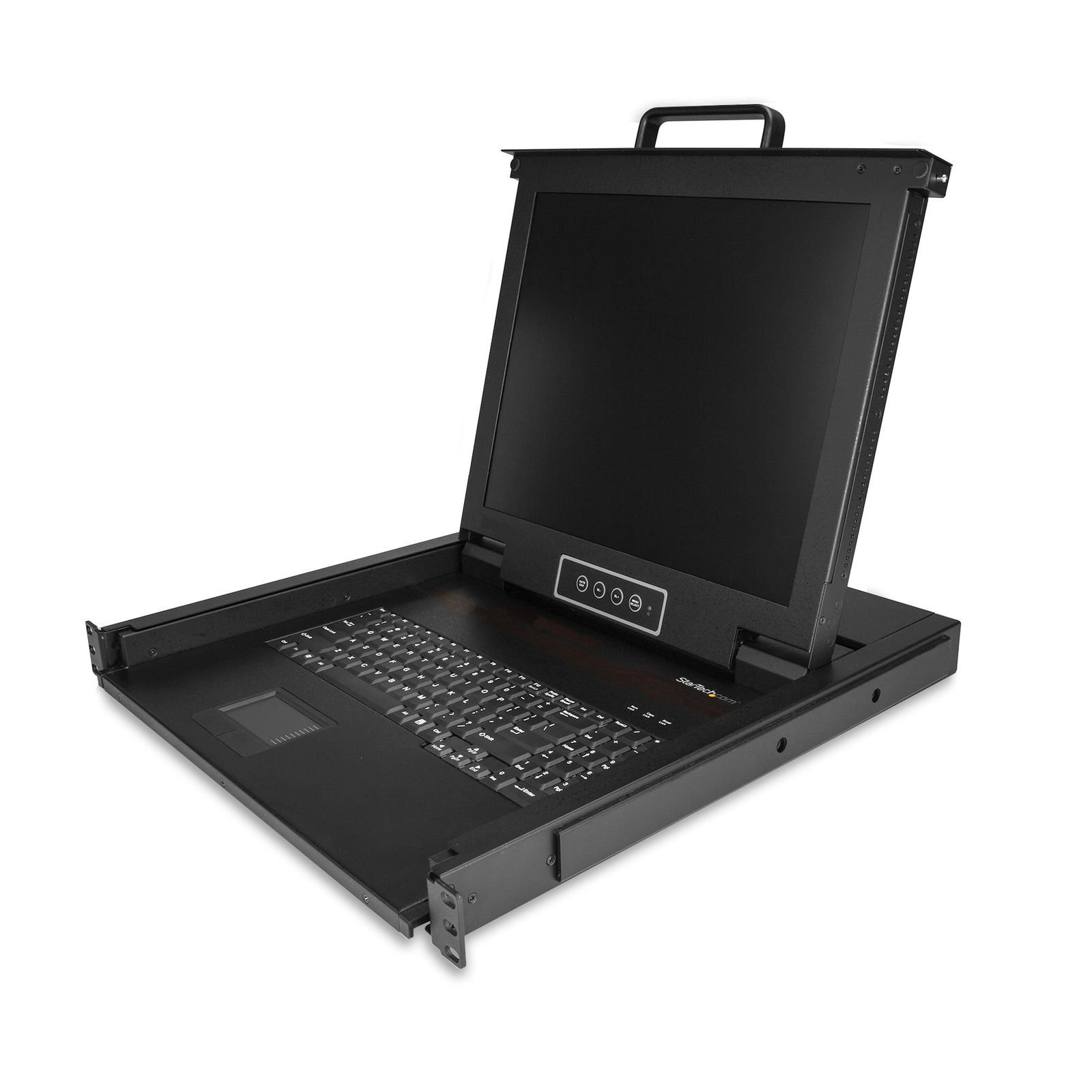 Startech 1 Port 1U Vga Kvm Console, 17" Lcd, Usb, Rackmount, 2YR, image 1 of 7