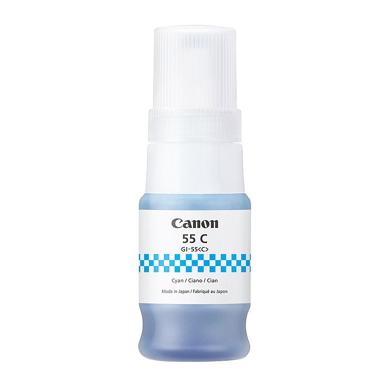Canon GI55 Cyan Ink Bottle, image 1 of 2