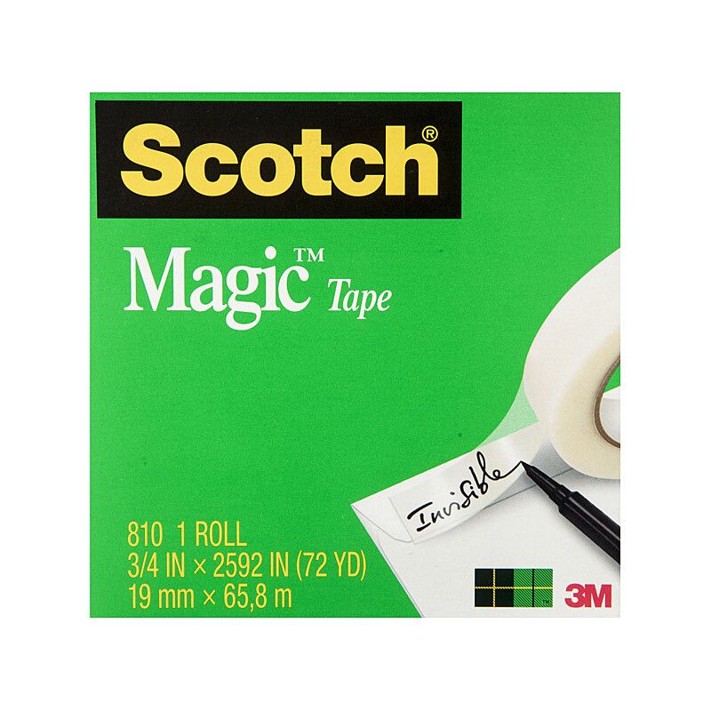 Scotch Magic Tape 810 19MM 1PC, image 1 of 4