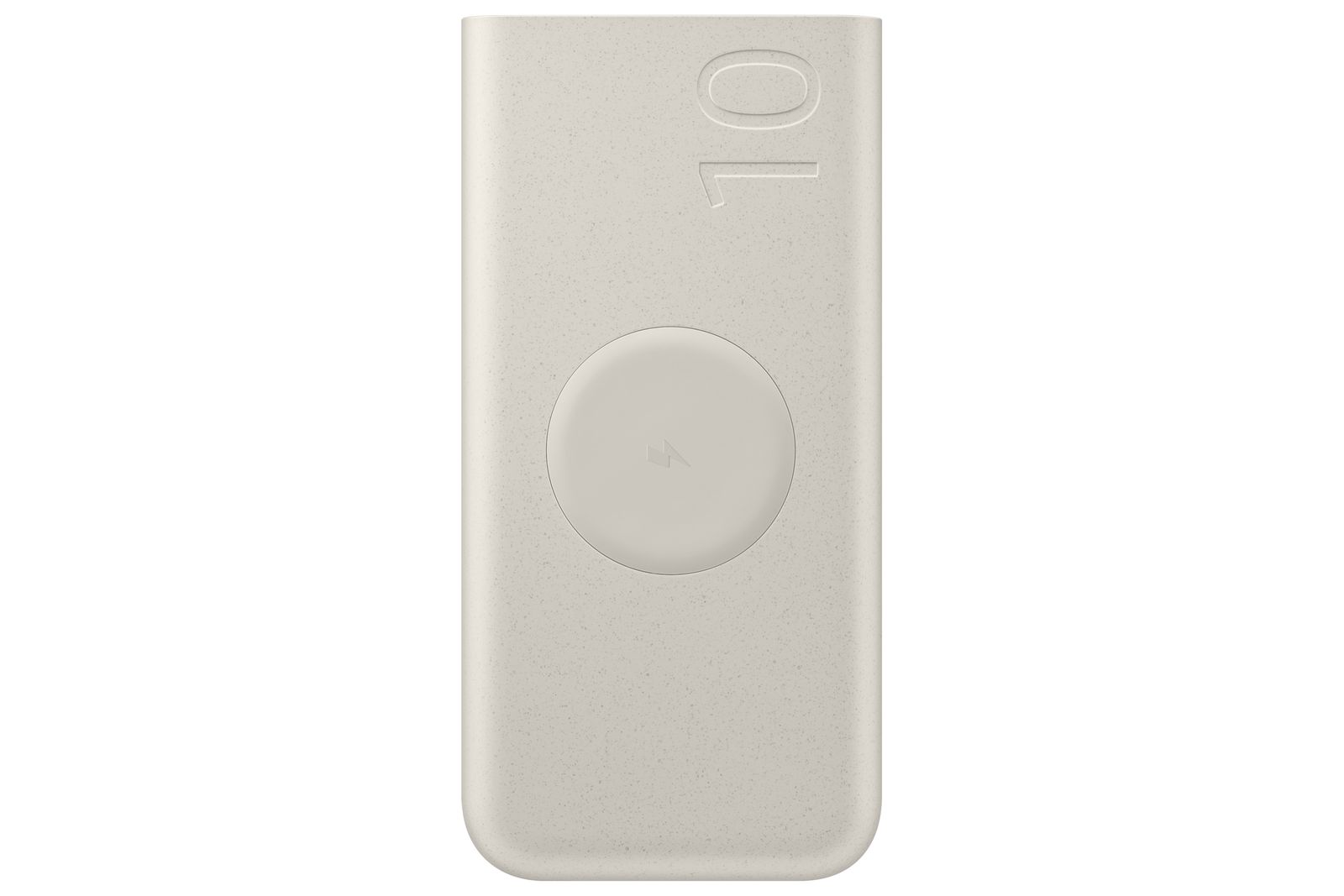 Samsung Portable Wireless Battery Pack, 10,000MAH, 25W Pd, 2XUSB-C (beige), image 1 of 7