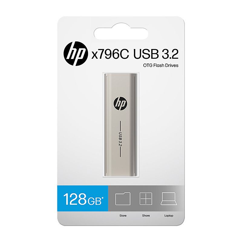 HP X796C 128GB USB3.2 Type A/c, image 1 of 4