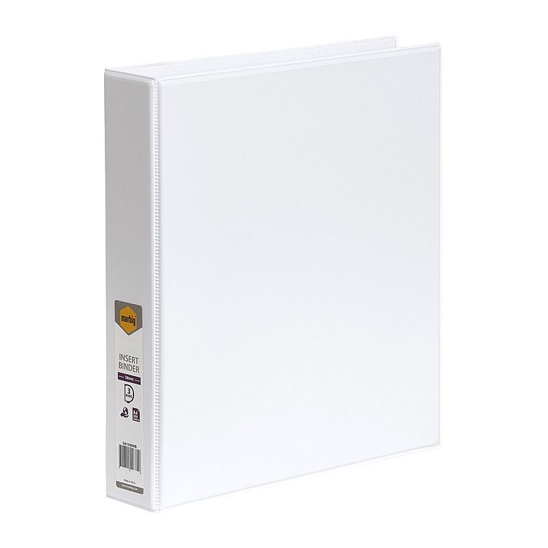 Mbg I/bndr C/v A4 3DR 38MM Wht