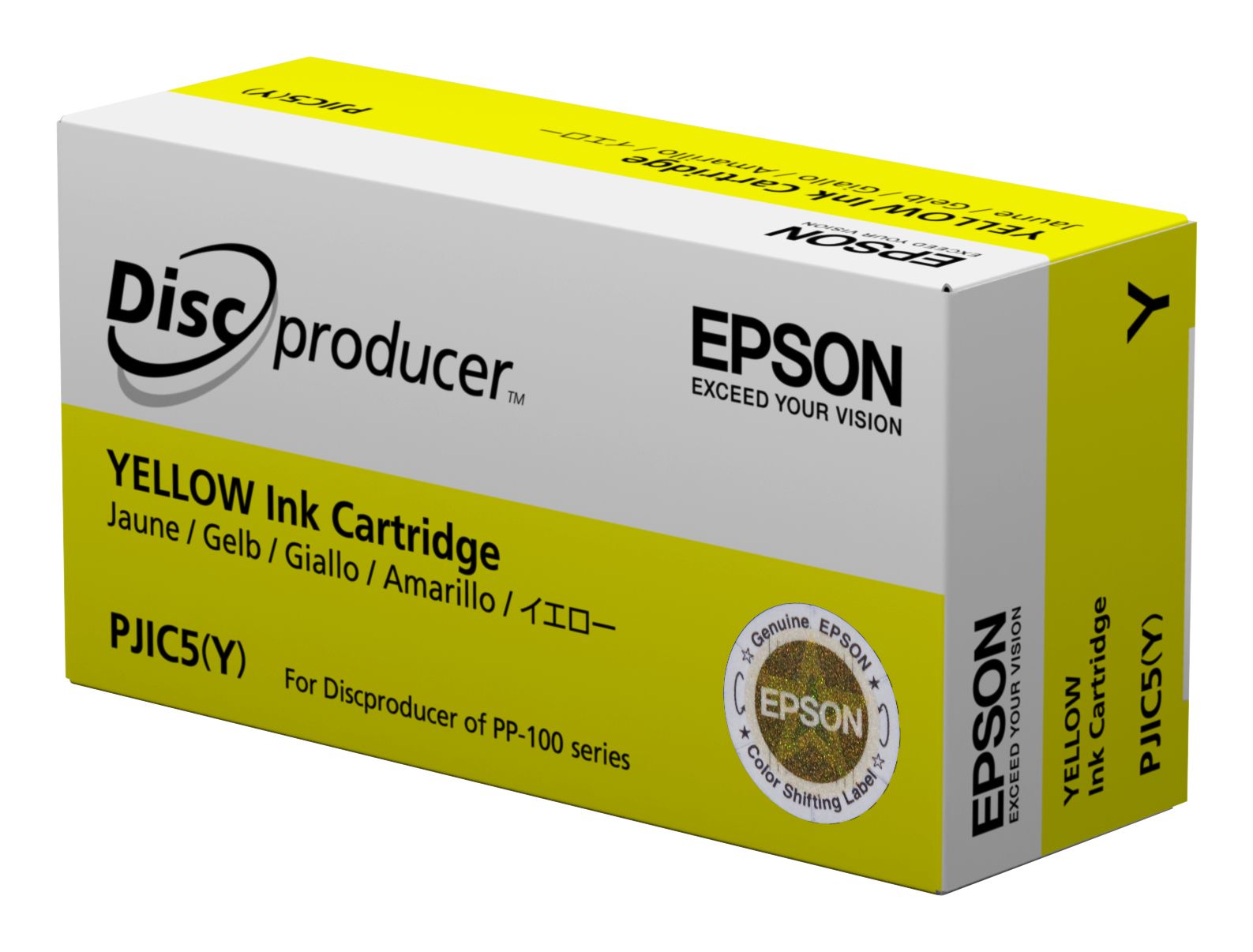 Epson PJIC5 Yellow Ink, image 1 of 3