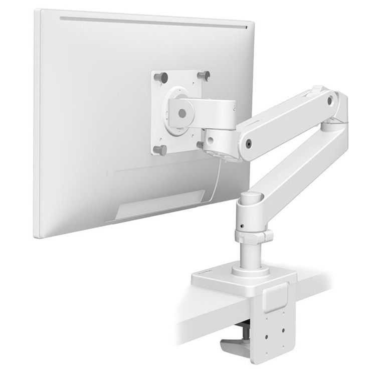 Ergotron LX Pro Arm Single Display Desk-mnt Whi