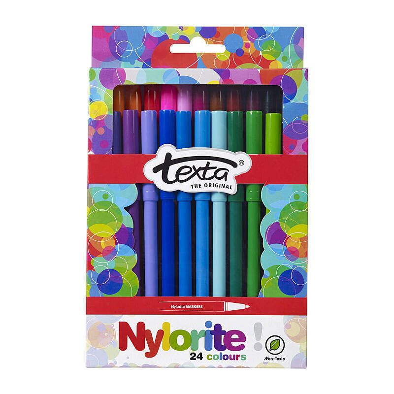 Texta Nylorite Color Mrkr PK24