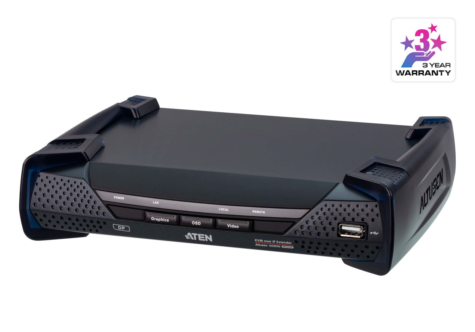 Aten 4K DP Single Display Kvm Over IP Receiver, image 1 of 5