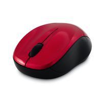 Wireless Silent Mouse Red, image 1 of 5