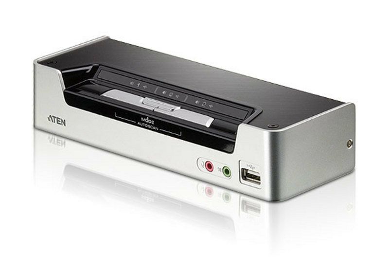 Aten 2 Port Usb 2.0 Hdmi Kvmp Switch, image 1 of 3
