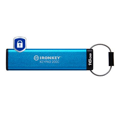 16GB Usb-c Ironkey Keypad 200C Fips 140-, image 1 of 5