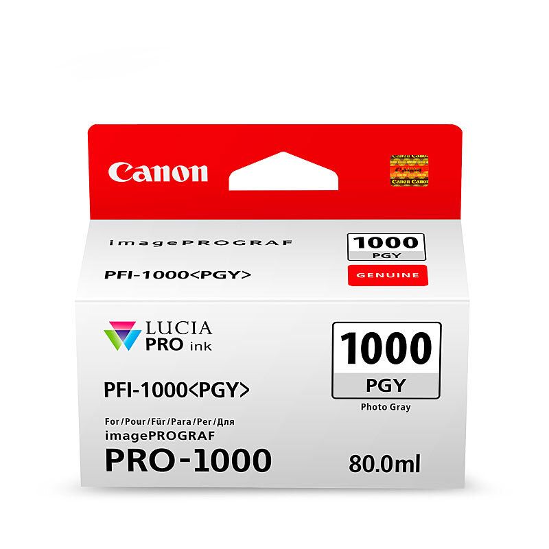 Canon PFI1000 PH Grey Ink Cart