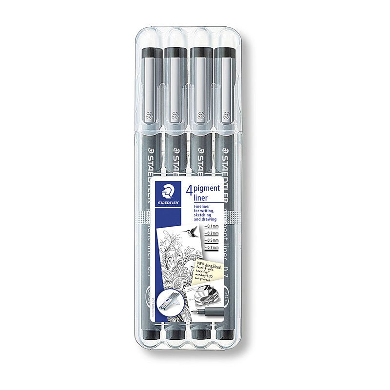 Staed Fineliner 0.5MM Blk WLT4