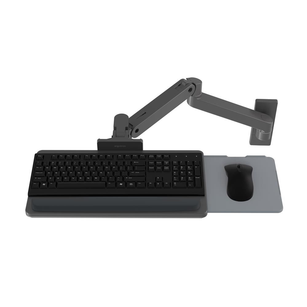 Ergotron LX Pro Arm Keyboard Tray Wall Mount Gry