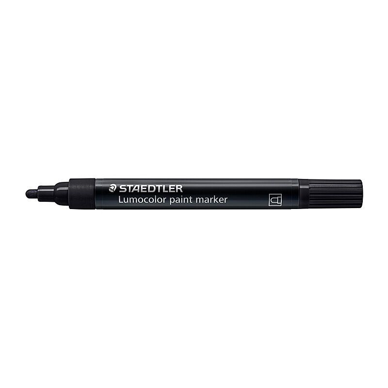 Staed Lumo Paint Mrkr Blk BX10, image 1 of 2