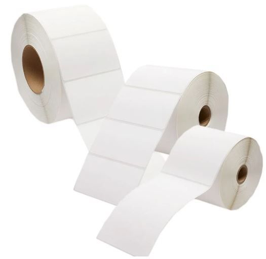 Label Plain Vellum Perm 100X80 1AC 1800/R 76MM