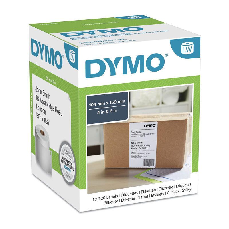 Dymo Ship Label 104MM X 159MM, image 1 of 2