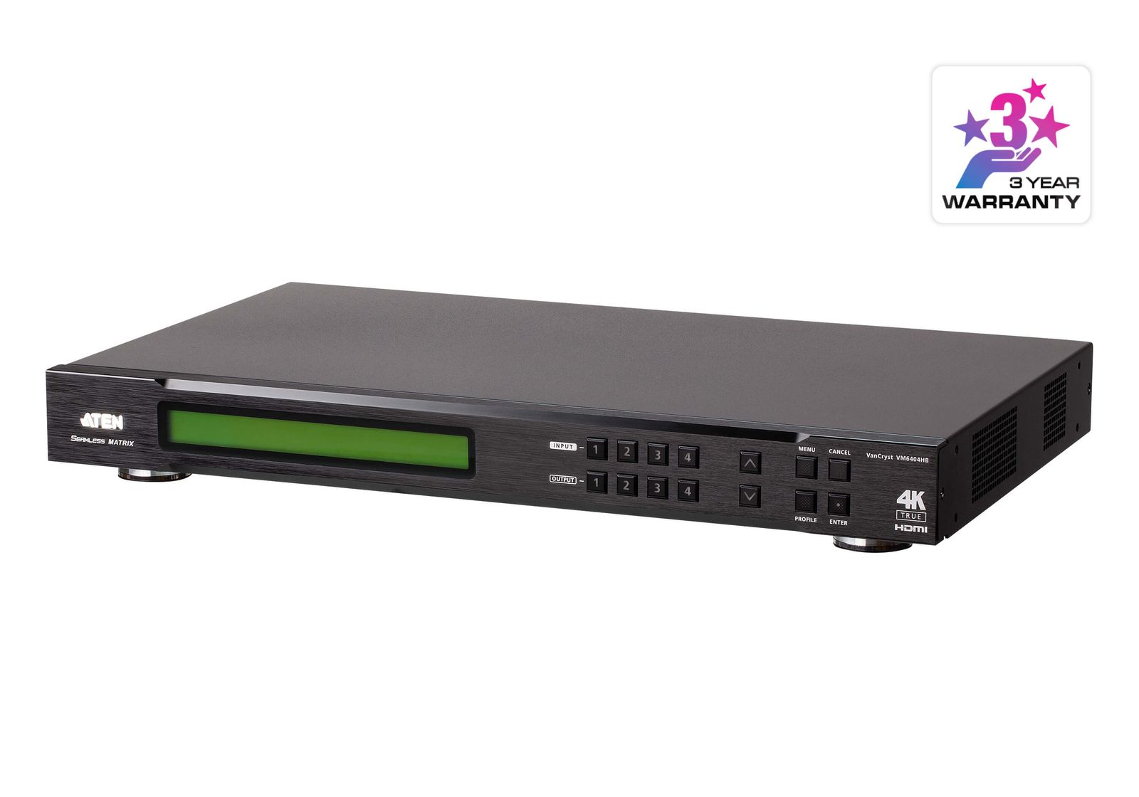 Aten 4X4 True 4K Hdmi Matrix with Scaler, image 1 of 4