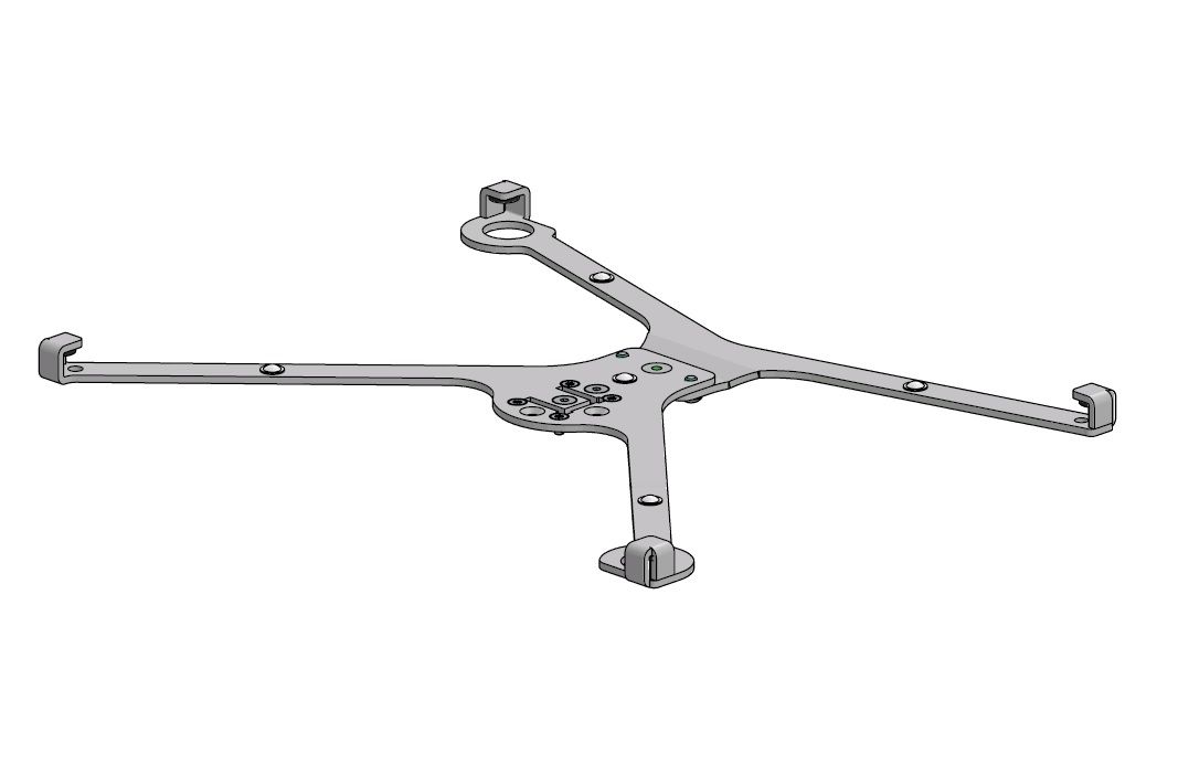 Spacepole X-frame Mnt Blk Ipad 10.2/AIR 10.5 2019