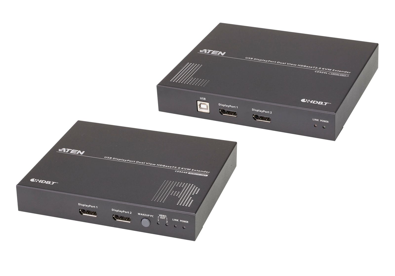 Aten Usb Displayport Dual View Hdbaset 2.0 Kvm Extender (4K @100 M), image 1 of 4