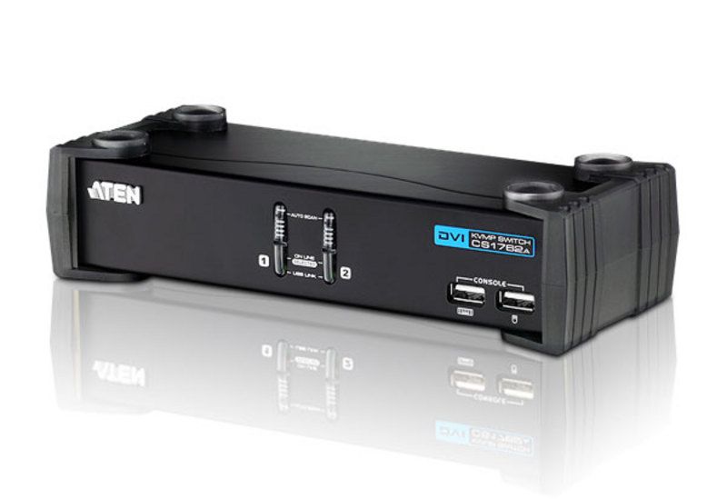 Aten 2 Port Usb 2.0 Dvi Kvmp Switch, image 1 of 3