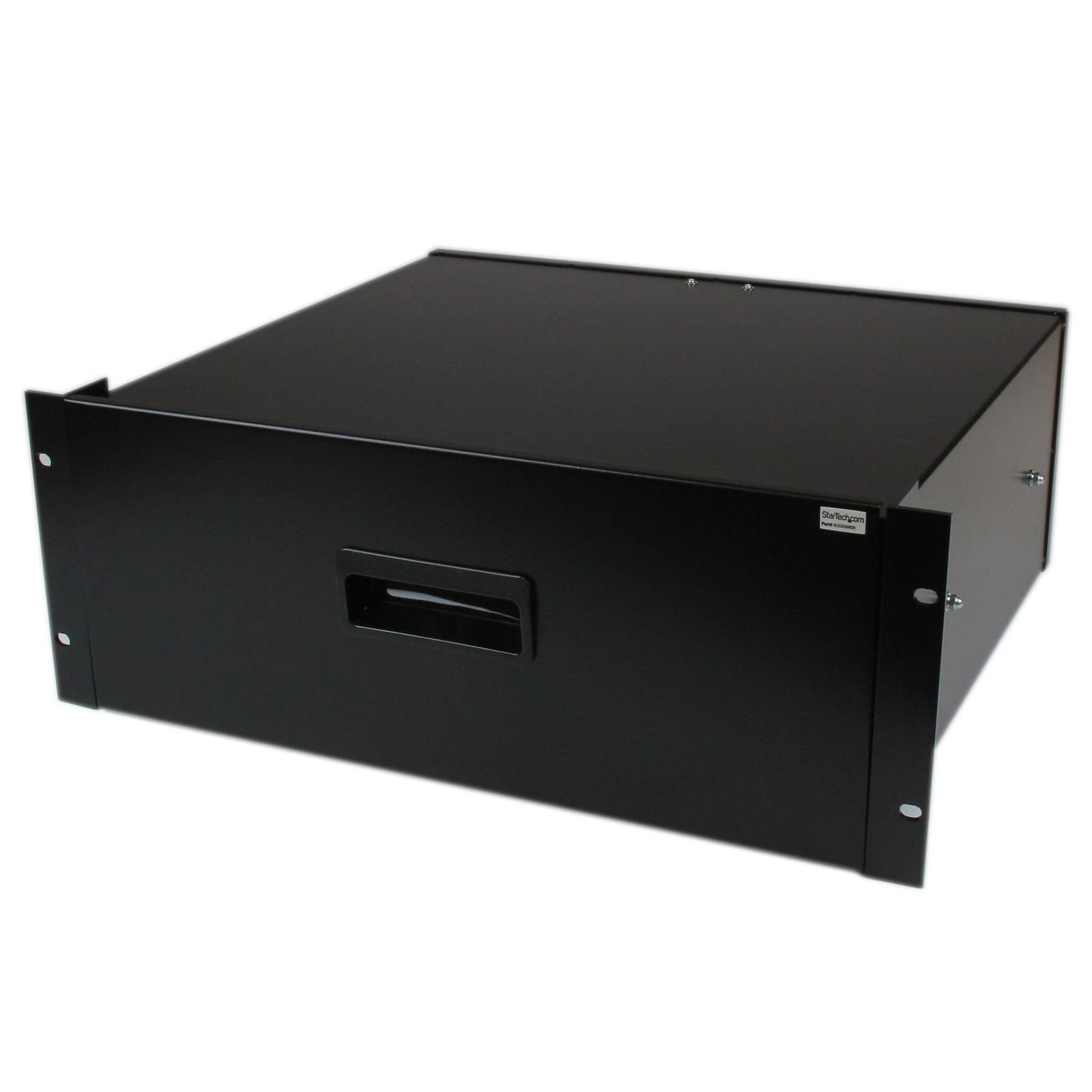 Startech.com 4U Black Steel Storage Drawer for 19" Racks and Cabinets Ltw, image 1 of 4