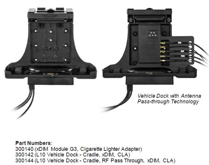 Zebra Dock Vehicle Cradle L10