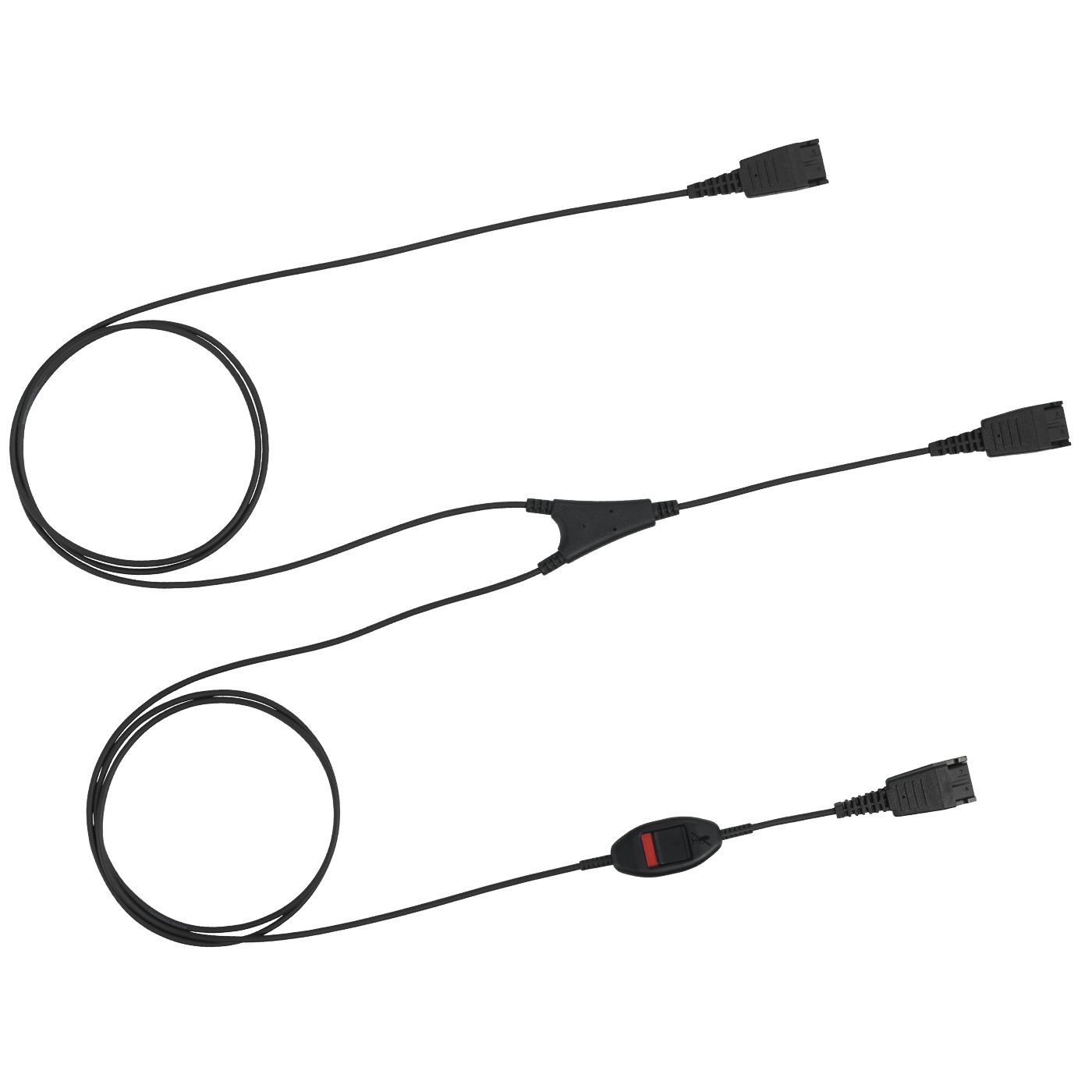 QD Supervisor Cord OR /Y Cord with Mute, image 1 of 2