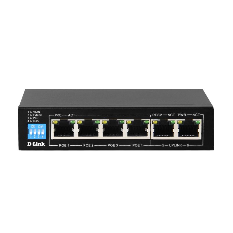 D-link 6-PORT Gigabit Poe Swth