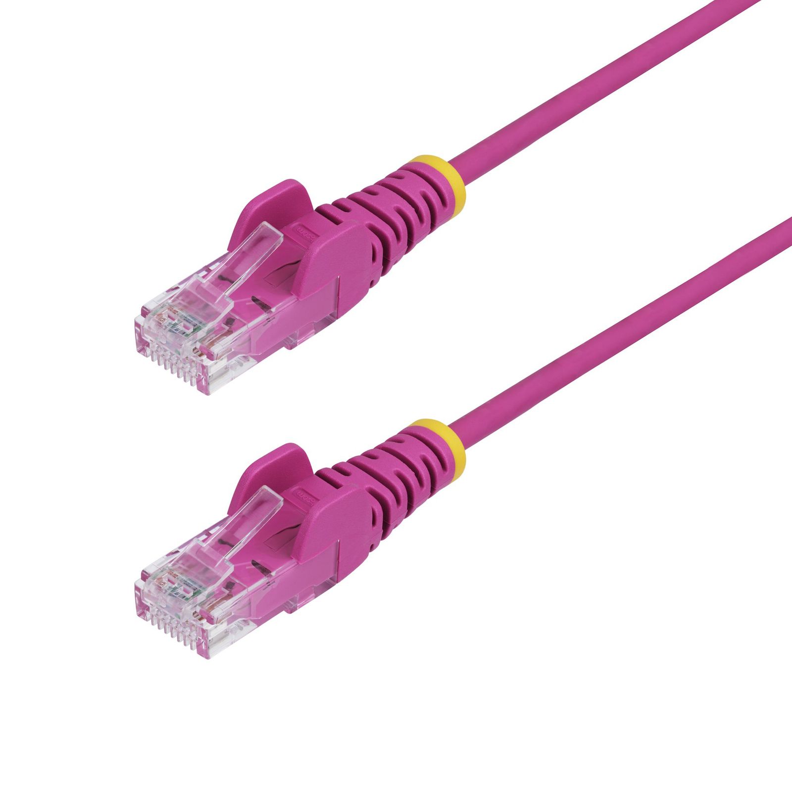 Startech.com.com 7M Pink Slim CAT6 Ethernet Cable, Snagless, 28AWG, Lszh, Ltw, image 1 of 11
