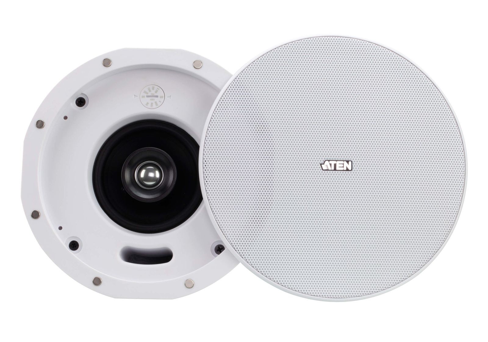 Aten 60W 4" Coaxial Ceiling Speaker, image 1 of 5